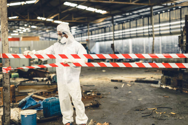 Professional Trauma Scene Cleanup technician working in Travis Afb, CA